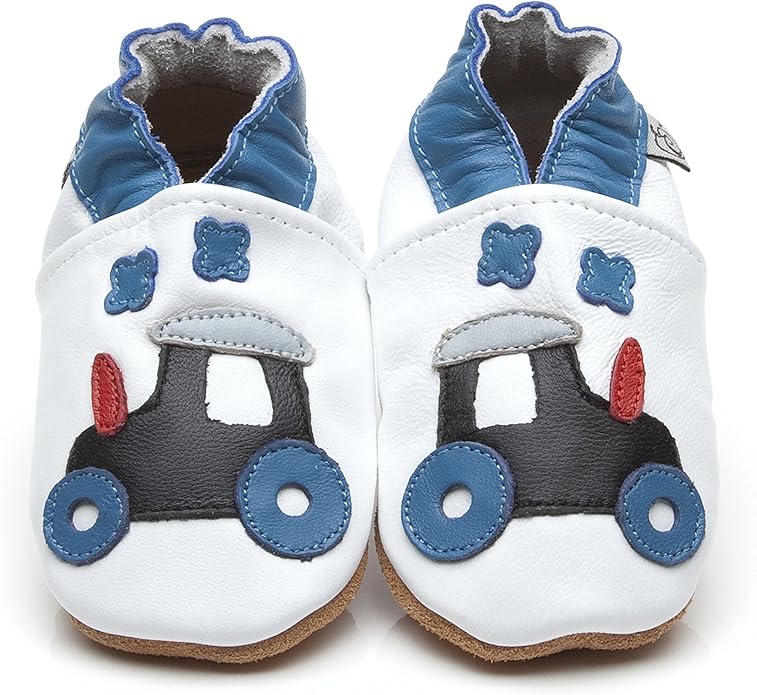 Chaussons Bebe En Cuir Doux Tracteur 18 24 Mois Chaussures Bebe Chaussures Bebe Garcon Mkyra Org