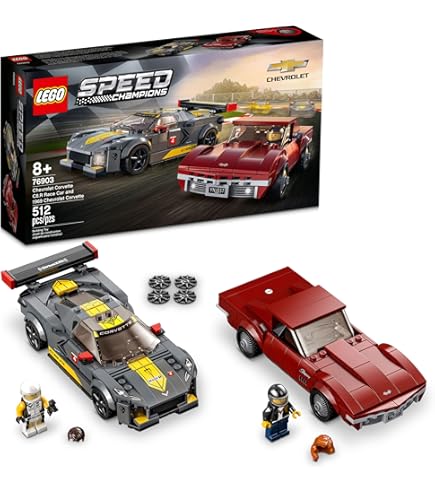 LEGO 76903 Speed Champions Chevrolet Corvette C8.R Race Car and 1969 CC,  Model Car Toy Racing, Build Models, from 8 Years Old, Building Sets -  Amazon Canada