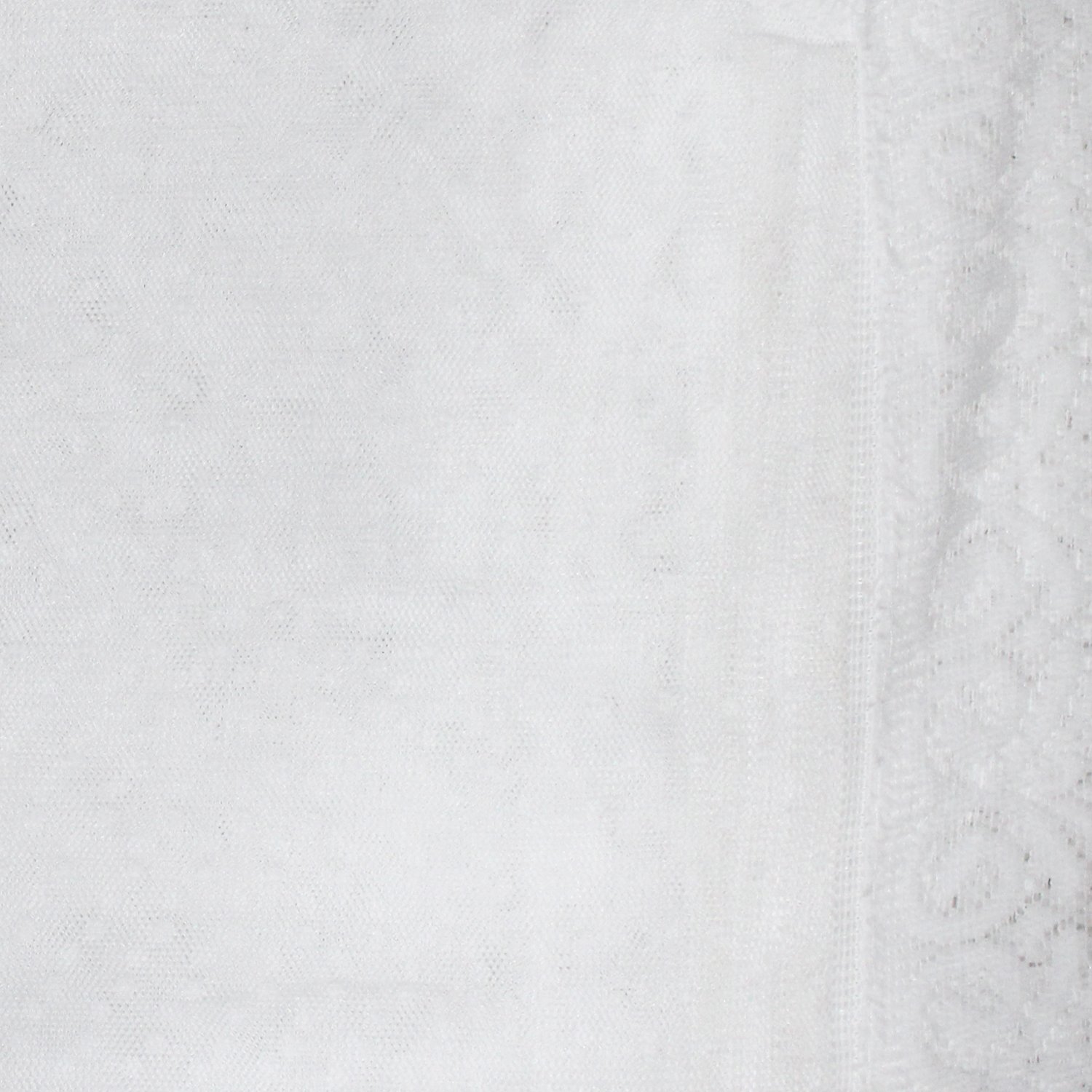 matelco women's white lace net dupatta (ad003pp150wh)