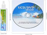 TRIXES CD DVD Lens Cleaner Cleaning Disc Ultra-Thin Brush Universal view 7