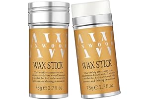 Hair Wax Stick, 2PCS - Wax Sticks for Hair Wigs Hair Slick Stick For Hair Fly Away & Edge Frizz, Easy to Absorb & No White Ch