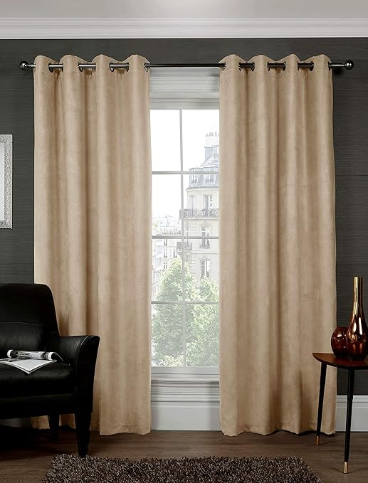 Sw Living 120 X 90 305x228cm Natural Cream Soft Faux Suede