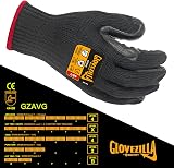 Beeswift Glovezilla Anti-Vibration Gloves Black Large EN388 EN10819 view 2