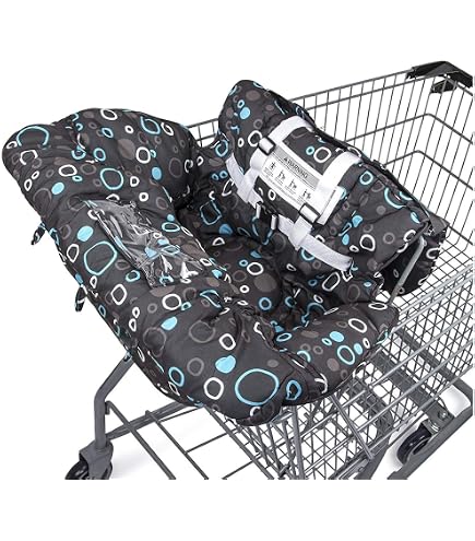 PandaEar Housse De Chariot De Courses Pour Bébé, Housse De Chariot De Courses Pour Bebe Housse De Siege De Chariot Depicerie 2 En 1 Et Housse De Chaise Haute Pour Nourrisson Tout Petit Gris PandaEar Housse De Chariot De Courses Pour Bébé, Housse De Chariot De Courses Pour Bebe Housse De Siege De Chariot Depicerie 2 En 1 Et Housse De Chaise Haute Pour Nourrisson Tout Petit Gris