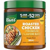 Knorr Premium Chicken Bouillon Flavor Base 11 oz, Versatile Use 1PK | For soups, sauces, stews, rice and savory cooking; Chicken; 11 oz.