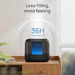 Dreo Top Fill 4L Humidifiers for Bedroom, 36H