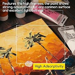 MEEDEN Acrylic Paint Green Light: 100ml/3.38oz