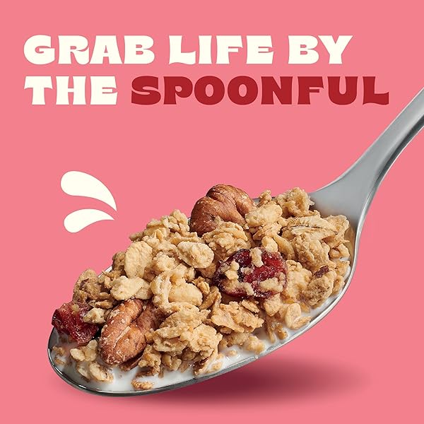 BACK TO NATURE GRANOLA CEREAL – GLUTEN FREE, NON-GMO, PLANT BASED SNACKS MADE WITH WHOLE GRAIN ROLLED OATS – CRANBERRY PECAN, 11 OUNCE (PACK OF 6