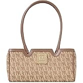 BROADWAY N°1 Canvas Shoulder Clutch Satchel Designer Bag for Ladies Medium Evening Casual Party Work Women Handbag