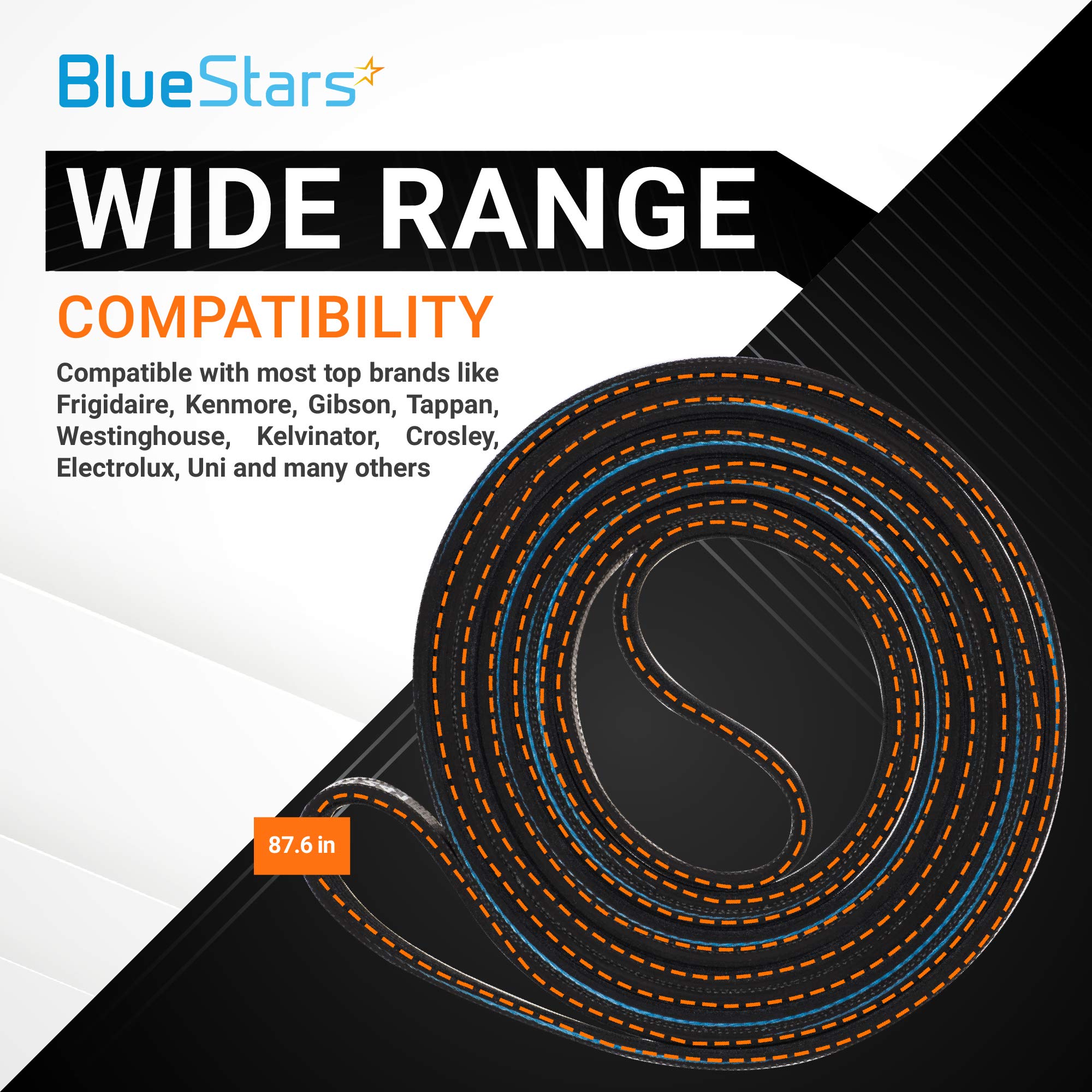 [Upgraded] BlueStars 5303281153 & 134503600 Dryer Rear Bearing - Compatible with Frigidaire & Kenmore Dryers - Replaces PS459829 AP2142648 131777700 PS1148434 134163400