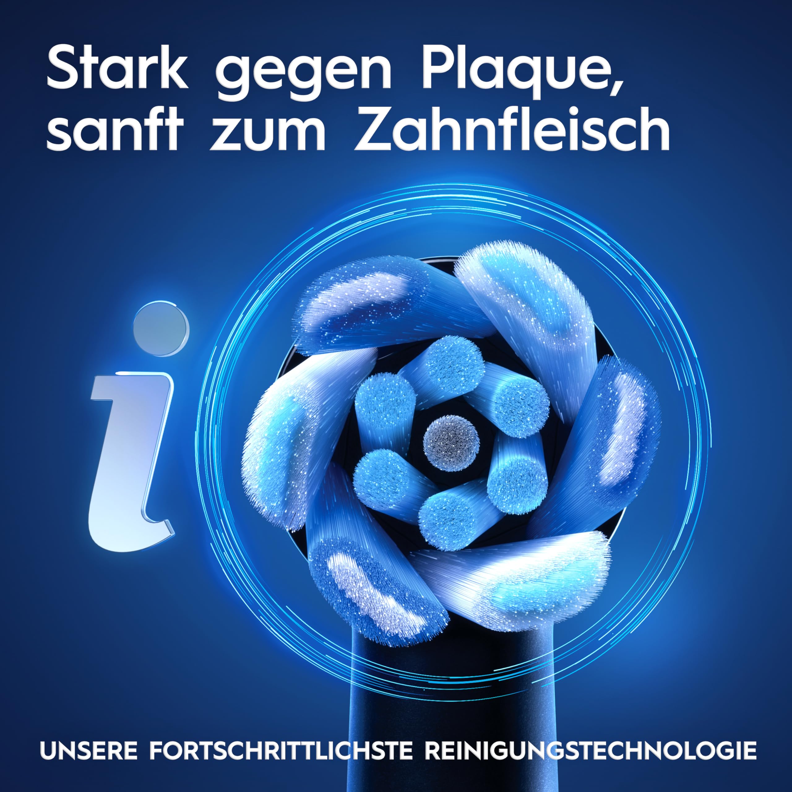 Oral-B iO Series 6 Plus Edition Elektrische Zahnbürste/Electric Toothbrush, Inkl. 3 Aufsteckbürsten, 5 Putzmodi für Zahnpflege, Reise-Etui, Designed by Braun, Schwarz 8
