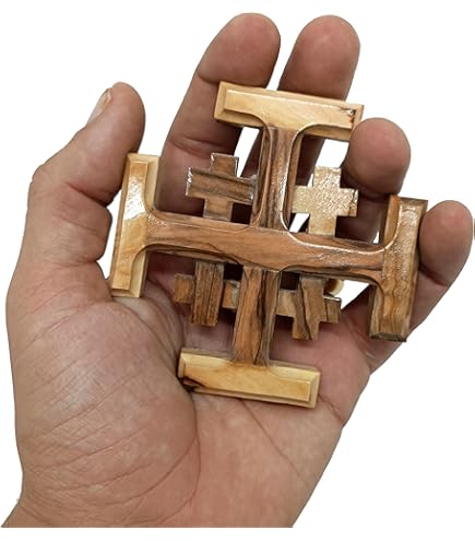 Amazon.com: Terra Sancta Guild The Passion Jerusalem Cross : Home