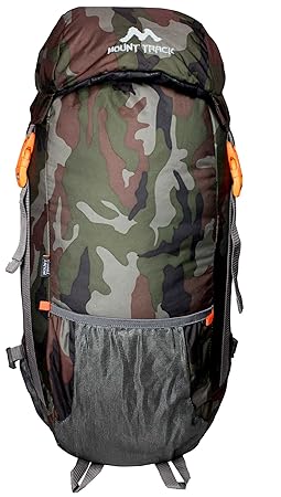 MOUNT TRACK Nylon 30 Ltr Camo Green Trekking Backpack