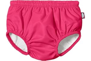 City Threads Baby Swim Diaper Cover for Boys and Girls Reusable Leakproof for Swimming Pool Lessons Beach, Hot Pink, 3T
