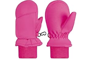 N'Ice Caps Kids Waterproof Snow Mittens Cold Weather Thinsulate Insulated