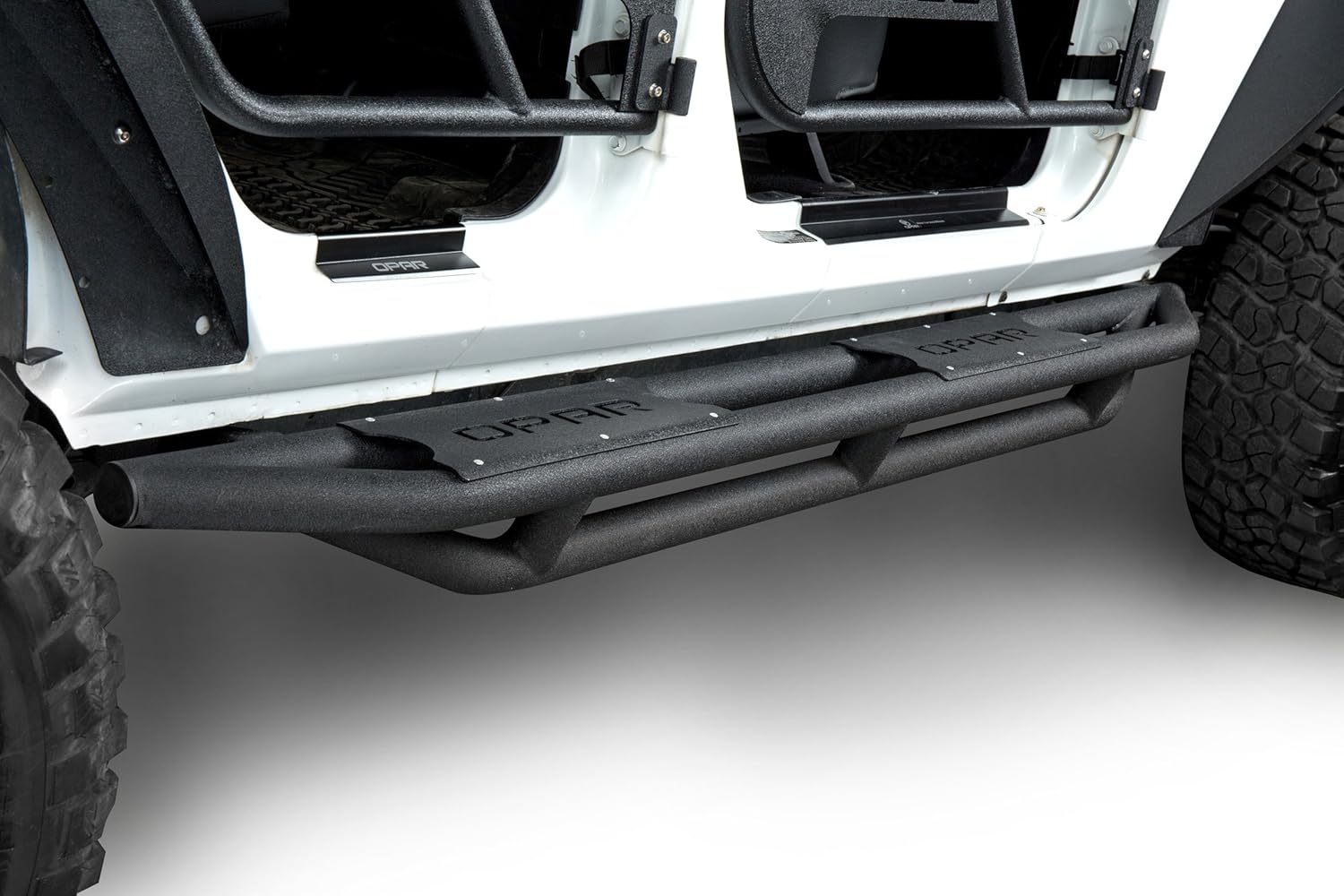 Amazon.com: Jeep Wrangler 4 Doors Side Steps Running Board Rocker Guards  for 2007-2018 Jeep Wrangler JK Unlimited: Automotive