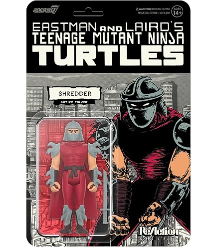 Amazon.com: SDCC 2019 Exclusive SUPER7 Reaction TMNT Pizza