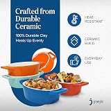 joeji's Kitchen Mini Oval Ceramic Baking Dishes Set of 4 view 5