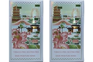 TOBAFREE Tea Herbal Sticks, Nicotine Free, Tobacco Free, Help Stop Smoking, Better Effect When Used with Nicotine Patches，Smoking Cessation Products, 2packs-40 Sticks