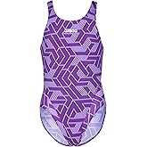 Arena Girls Arena Girls’ Performance Escape Swim Tech Back Athletic One Piece Pool Swimsuit