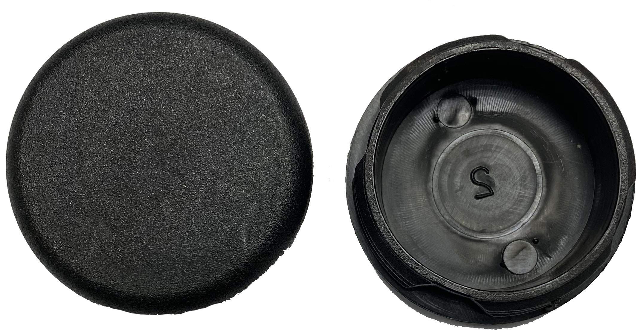 dexierp Protection Force 1-5/8" 41mm (Pack of 8) Round OD Tubing Plastic Insert Plug, Tubing Post End Cap, Chair Glide