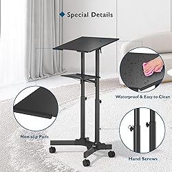 1home BONTEC Lecterns & Podiums Portable Mobile