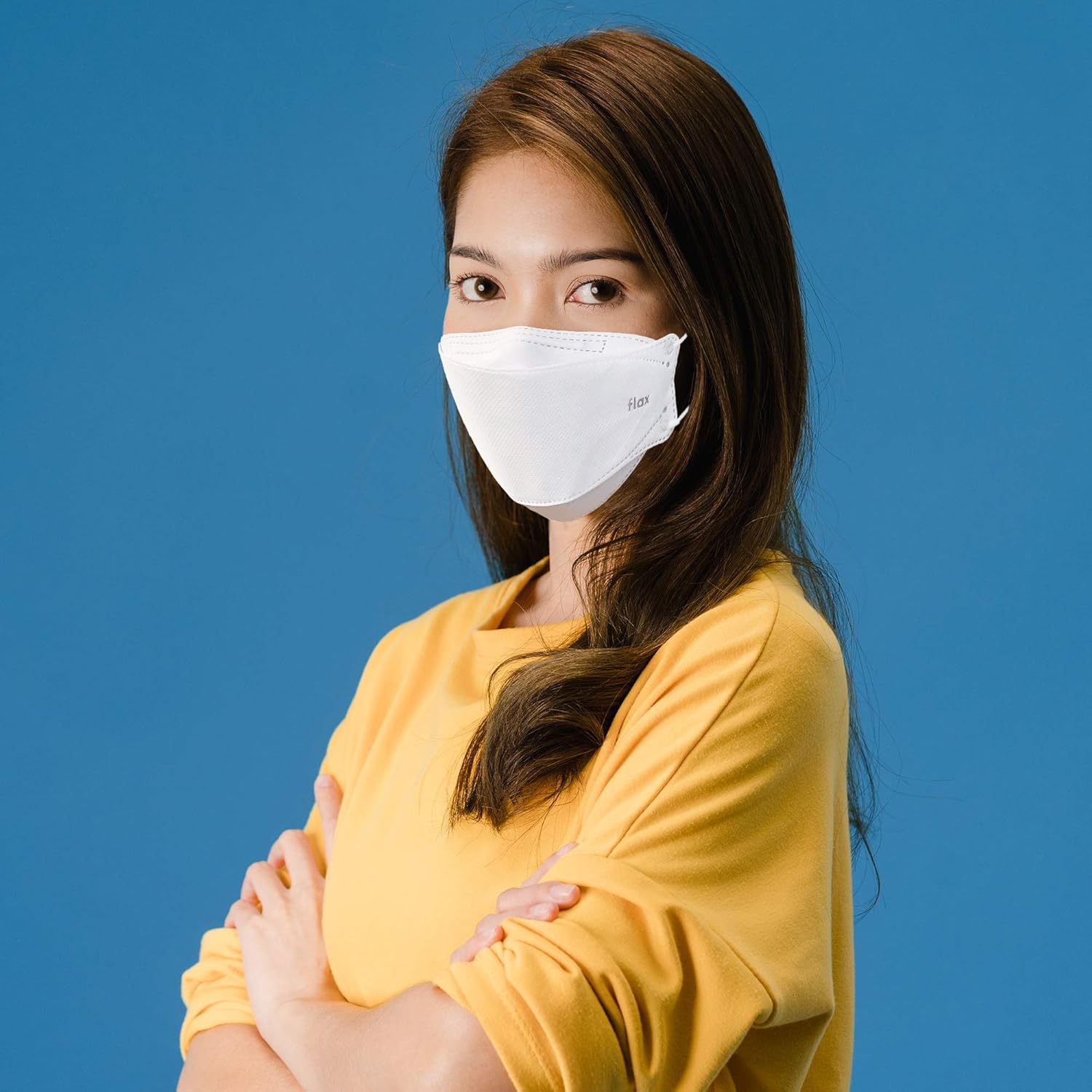 [20Packs] KF94 - Face Protective Mask for Adult (White) [Made in Korea] [20 Individually Packaged] KN FLAX Premium KF94 Certified Face Safety White Dust Mask for Adult [English Packing]: Clothing