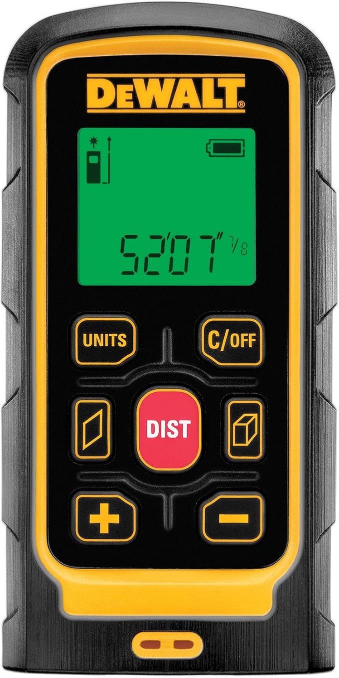 DEWALT DW030P Laser Distance Measurer Amazon.ca Tools & Home Improvement