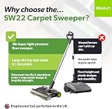 Gtech SW22 Lithium Power Sweeper 7.4V 90 Min Runtime Lightweight 1.4kg view 2