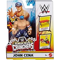 Mattel WWE Knuckle Crunchers Rebound Ring Playset, Includes 2.5
