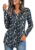 CATHY Womens Long Sleeve Tops 2025 Fall Fashion