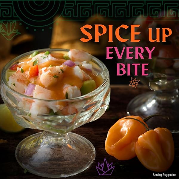 HERDEZ HABANERO HOT SAUCE, 5 OZ BOTTLE– MADE WITH PICKLED CARROTS, EXTRA SPICY & BOLD MEXICAN HOT SAUCE