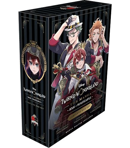 BANDAI Twisted-Wonderland Conjunto de Personagens - 7 Figurinas