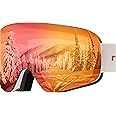 Retrospec Flume Ski Goggles for Men and Women UV Protection
