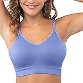 Underoutfit Full Coverage Bra - Wireless, Everyday Comfort Bra with Adjustable Straps