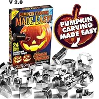 Pumpkin Punchers Pumpkin carving kit for kids | Pumpkin carving tools | Pumpkin carving stencils | Pumpkin carver kit…