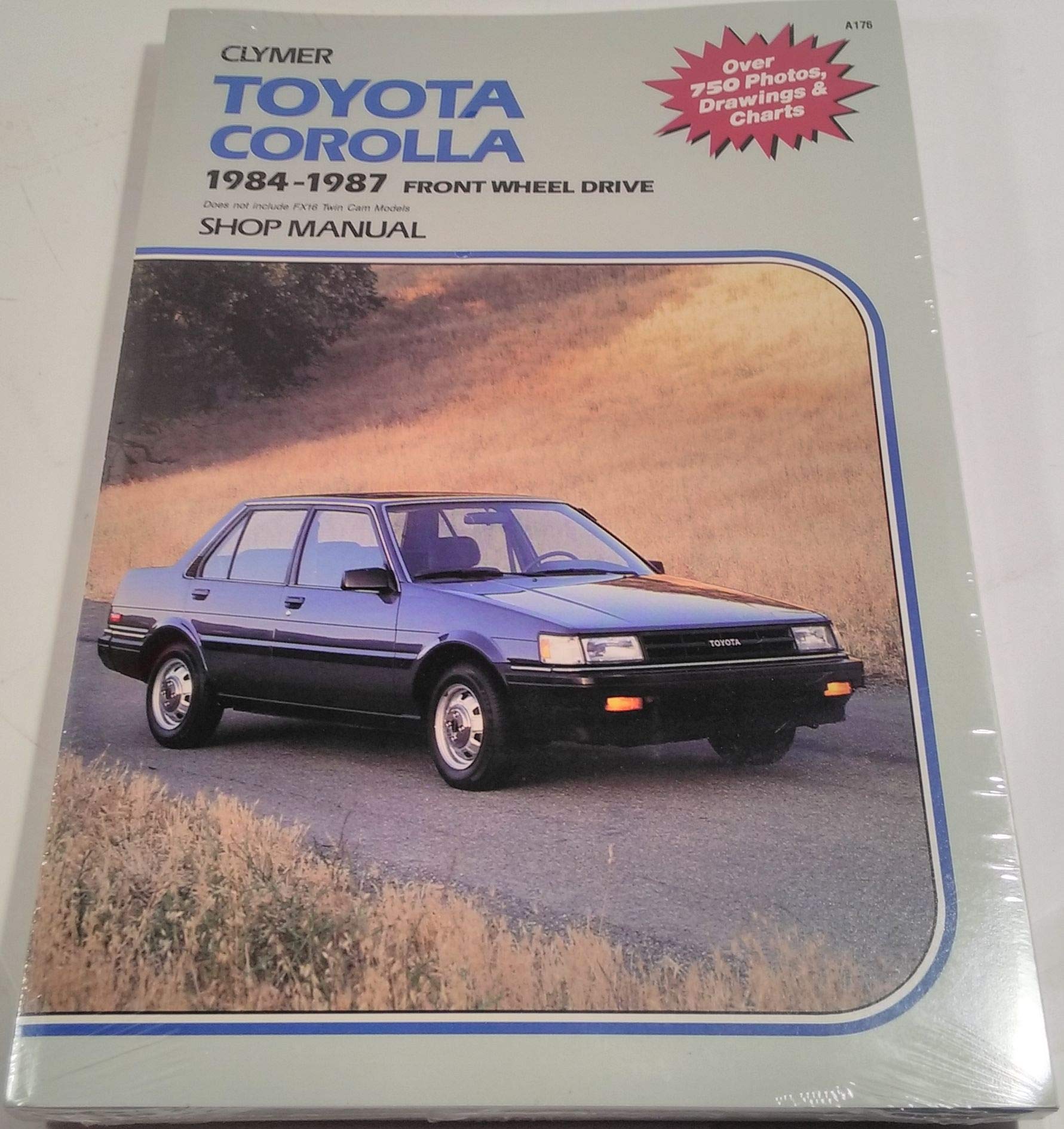 Toyota Corolla 1984-1987: Front Wheel Drive Shop Manual Does Not Include  Fx16 Twin Cam Models Paperback – Import, 1 Dec 1989