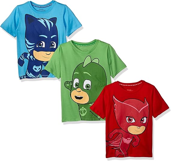 camisetas heroes en pijama
