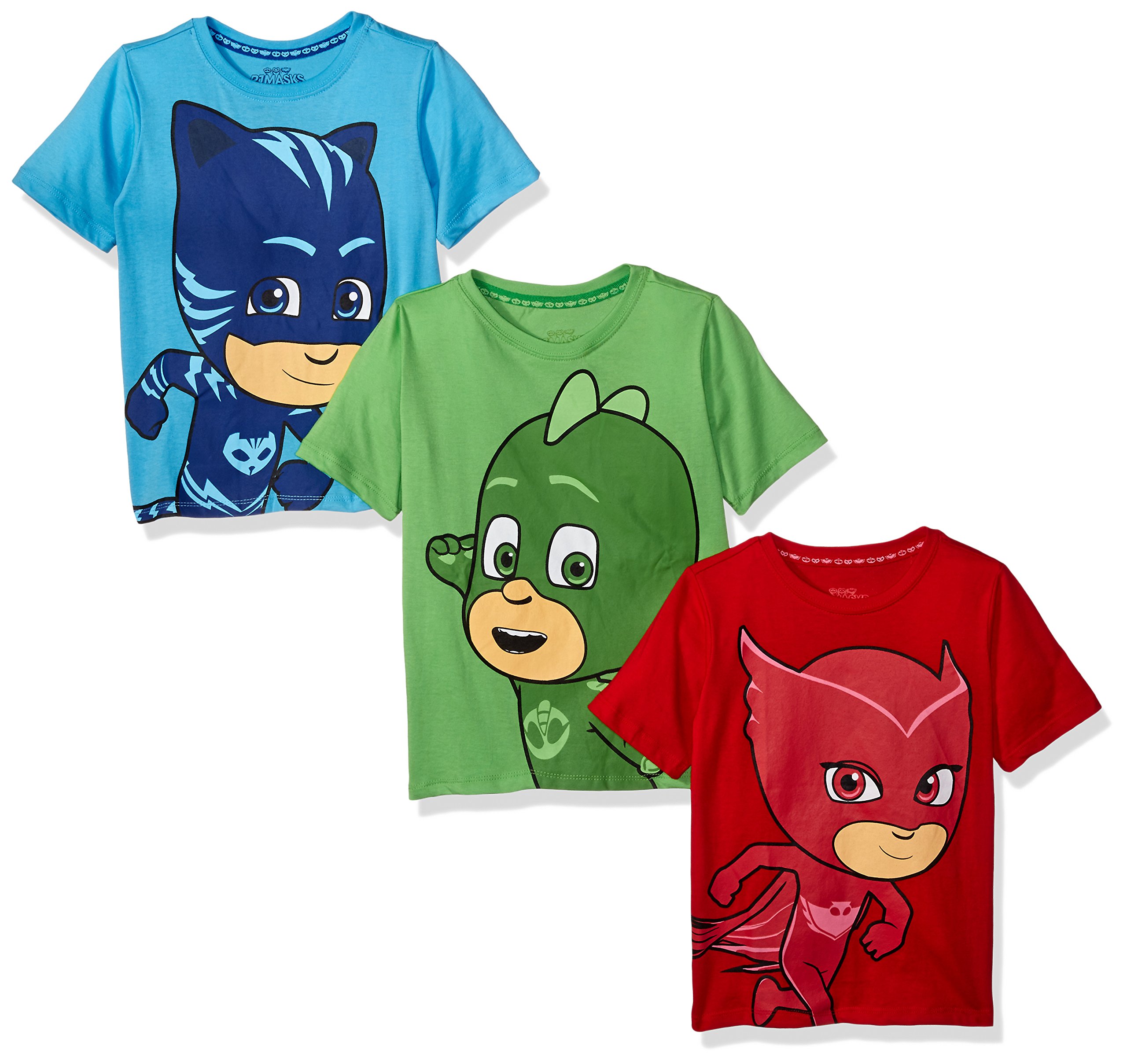 PJ MASKS Toddler Baby Boys' 3 Pack Short Sleeve Graphic TShirt Buy