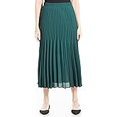 Max Studio Women's Pleated Midi Skirt