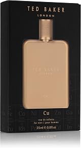 Ted Baker Cu Eau de Toilette 25ml Men's Fragrance Copper Scent Grapefruit Pepper view 1