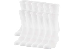 Gildan mens Performance Crew Socks, 12 PairsSocks