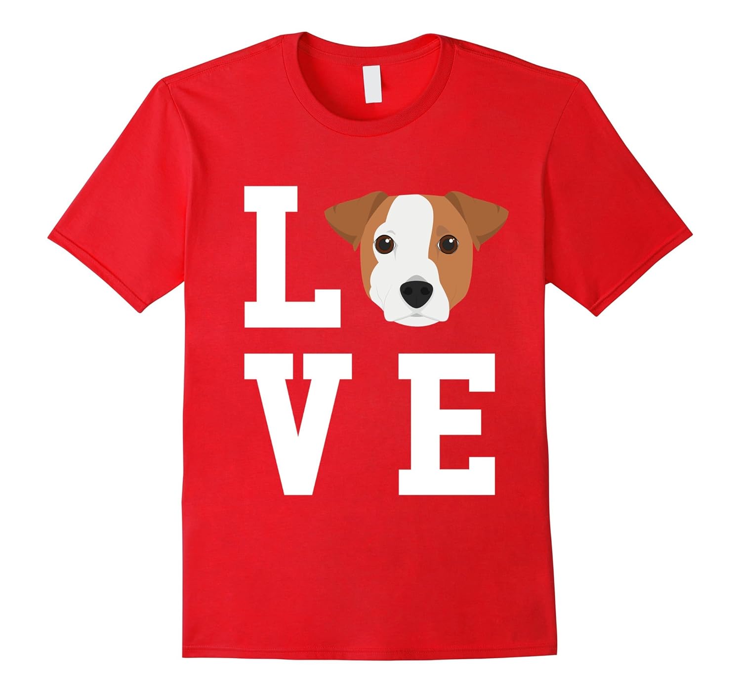 I Love My Dog Jack Russell Terrier Animal Lover T-Shirt-ANZ