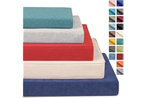 BayHomes Custom Size Bench Cushion for Indoor/Outdoor Patio Furniture/Window Seat Cushions.Premium 75D High-Resilience Foam.W