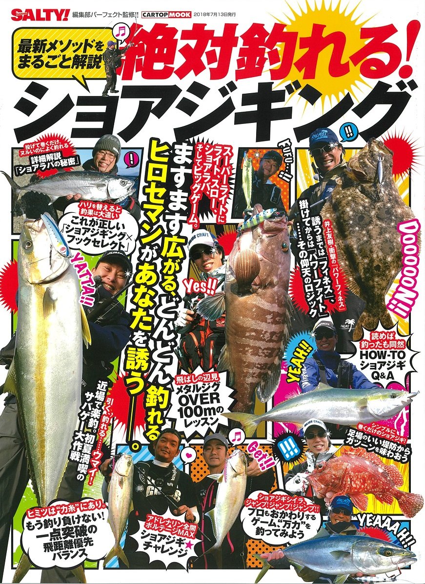絶対釣れる ショアジギング Cartopmook 本 通販 Amazon
