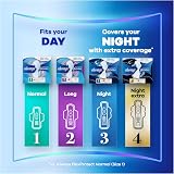 Always FlexProtect Sanitary Towels Normal Size 1 Wings Unscented 6x12 view 6