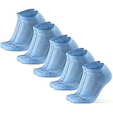 DANISH ENDURANCE Ultra-Comfort Ankle Running Socks, Performance Socks, Men & Women - 3 or 5 Pack