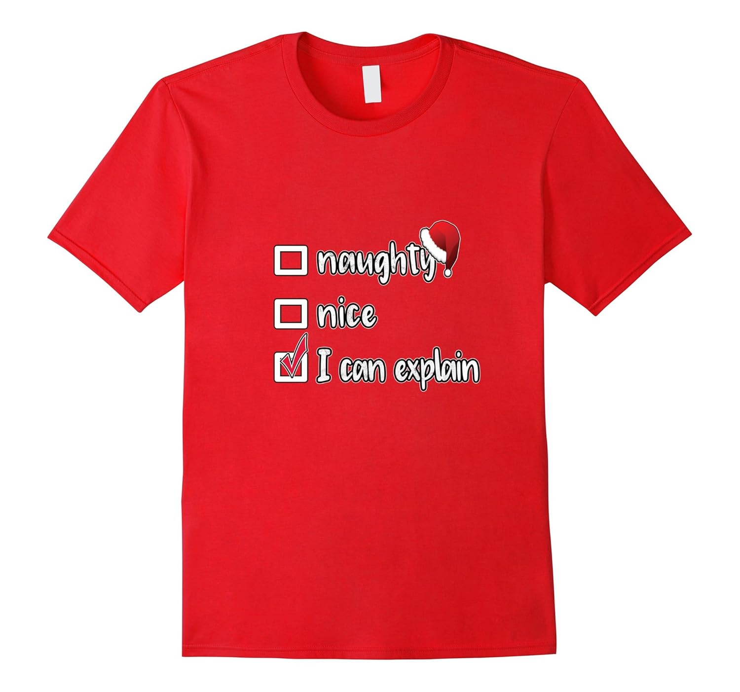 Christmas T Shirt - Naughty or Nice?-ANZ