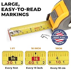 MulWark 26ft Measuring Tape Measure by Imperial