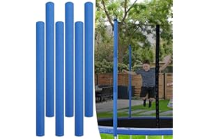 6 Pieces Trampoline Pole Foam Sleeves | Tear-Resistant Replacement Trampoline Enclosure Foam | Foams Tubes Trampolines Pole P
